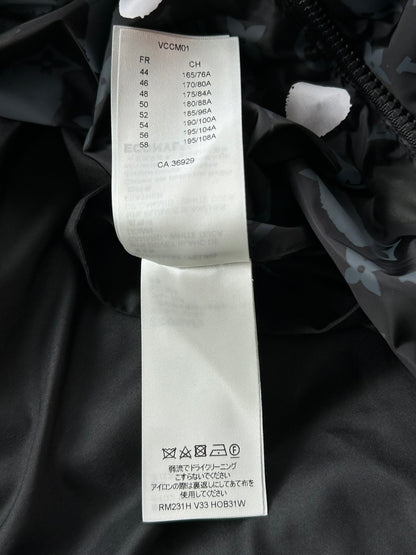 Louis Vuitton Yayoi Kusama Black Polka Dot Monogram Puffer Jacket