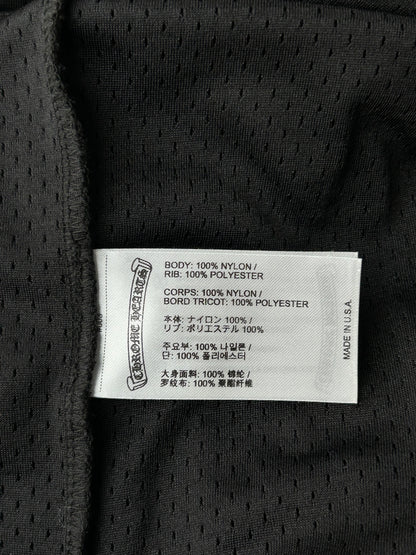 Chrome Hearts Black & White Logo Mesh Jersey