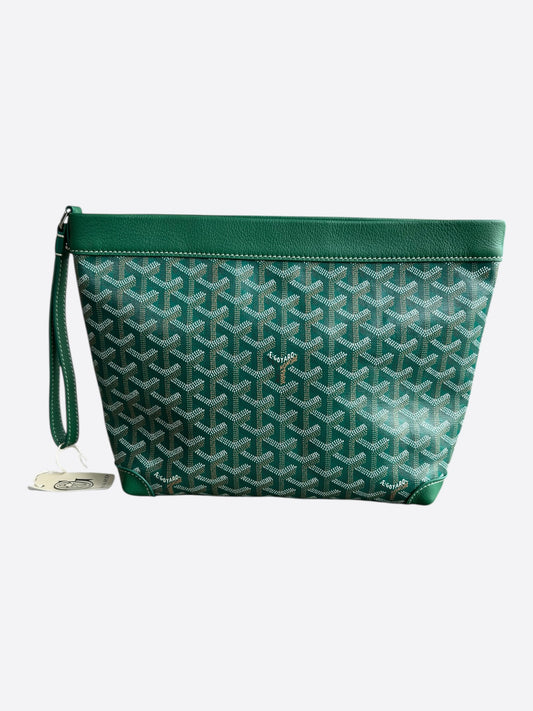 Goyard Green Conti Toiletry Pouch