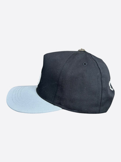 Chrome Hearts Black & White Embroidered CH Logo Hat