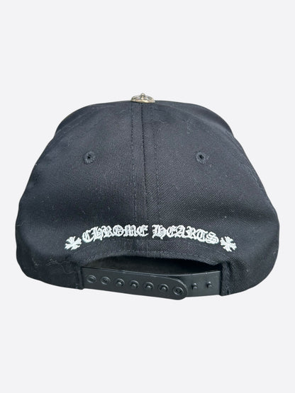 Chrome Hearts Black & White Embroidered CH Logo Hat