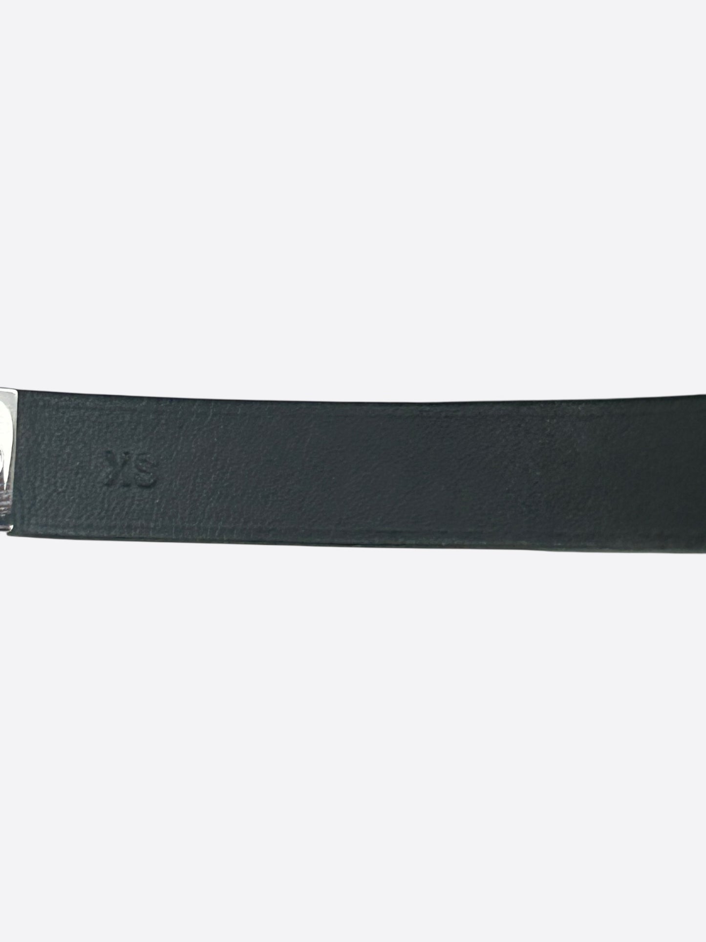 Hermes Black Swift & Palladium Hardware Java Bracelet