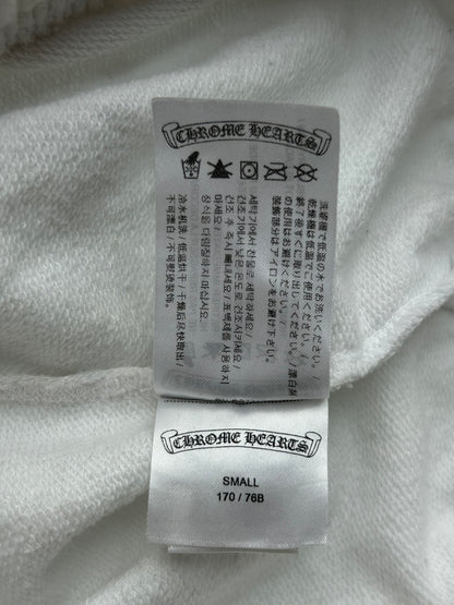 Chrome Hearts White & Black Horseshoe Logo Cross Jacquard Sweatpants