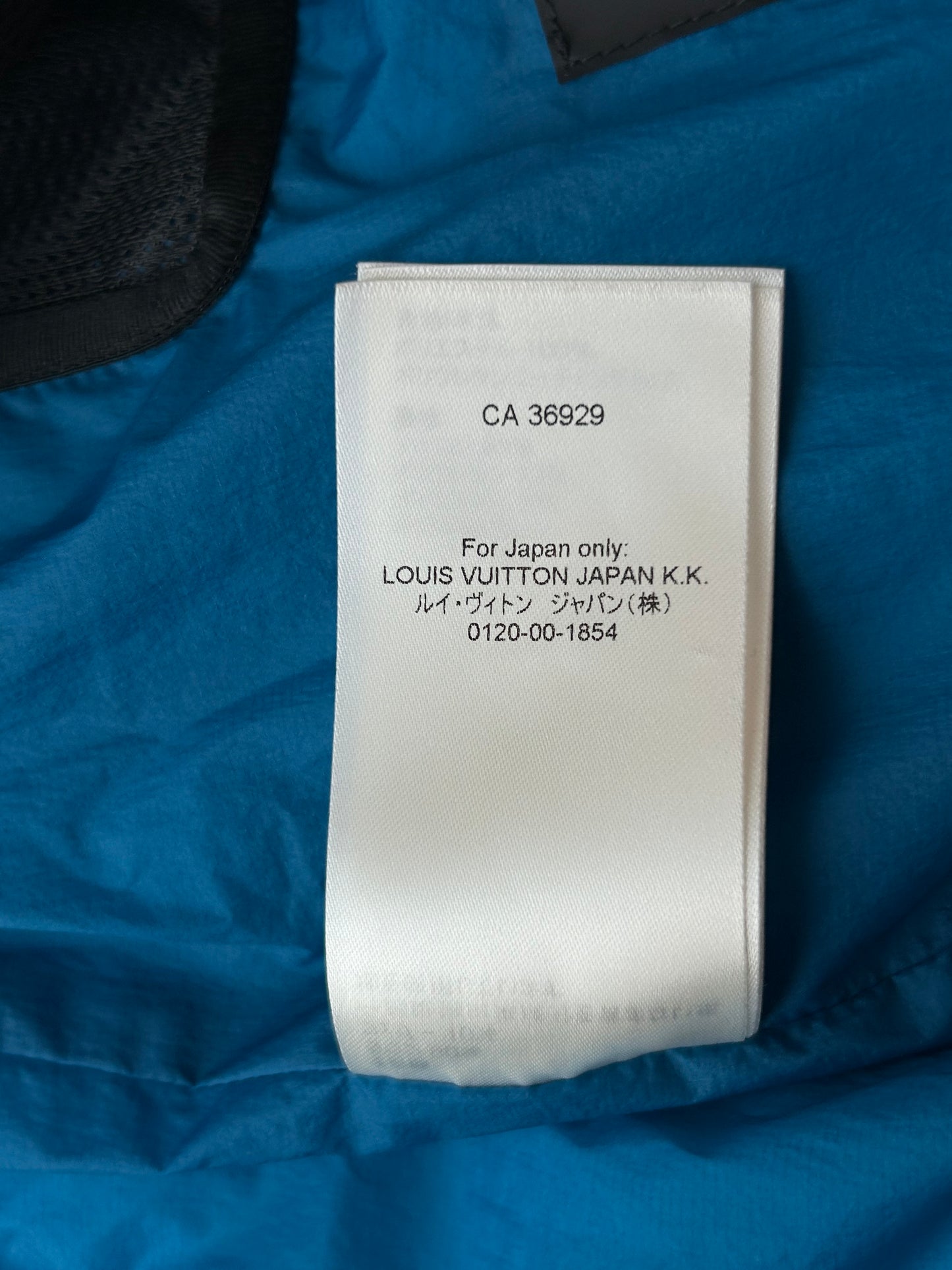 Louis Vuitton Blue 2054 Monogram Heat Reactive Puffer Jacket