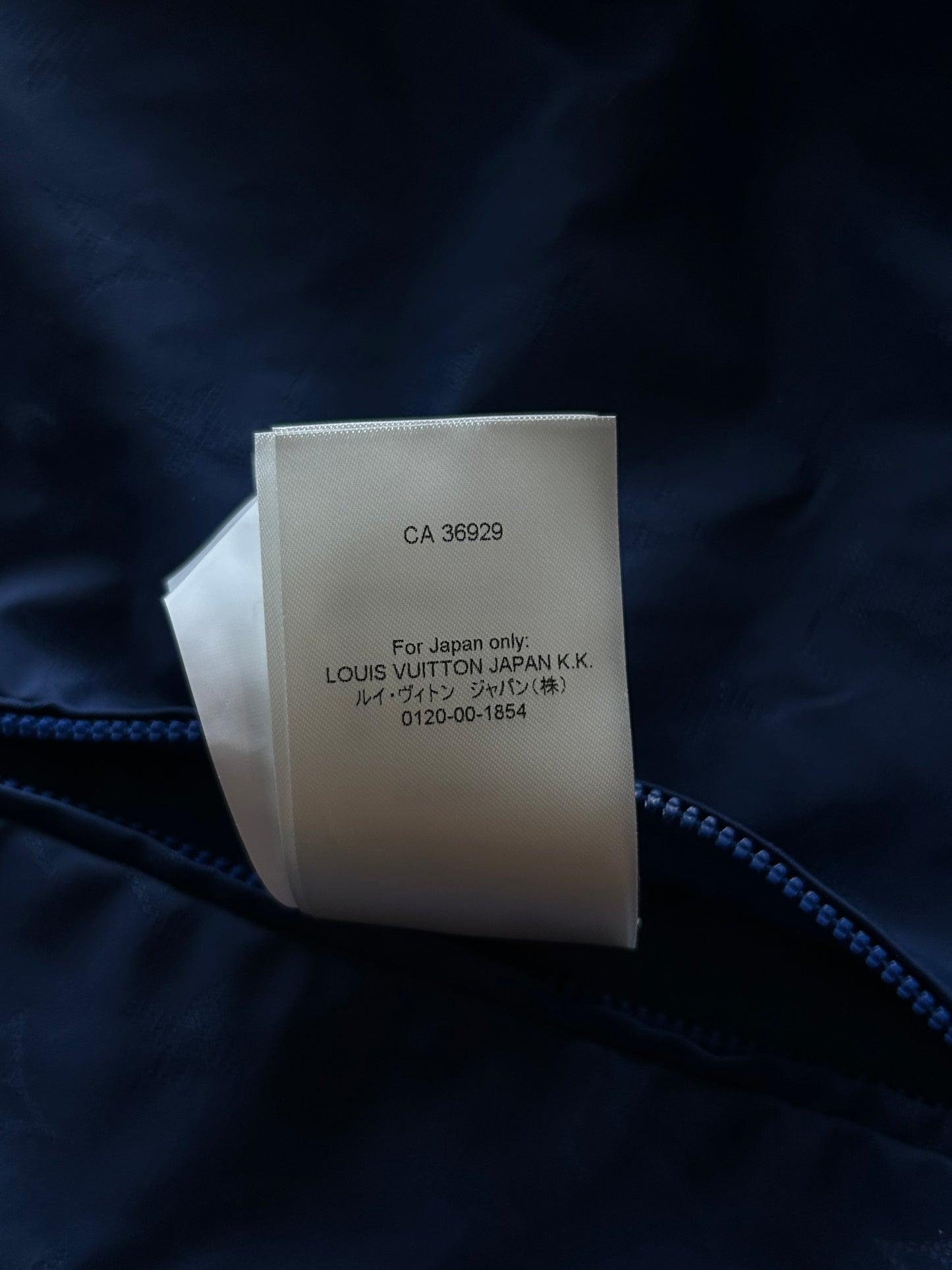 Louis Vuitton Yayoi Kusama Blue Monogram Windbreaker