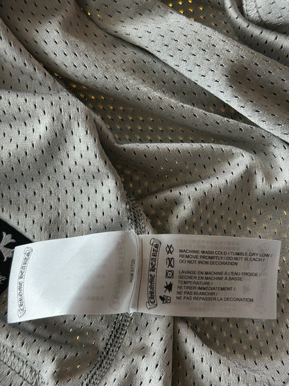 Chrome Hearts Black & White Logo Reversible Mesh Jersey
