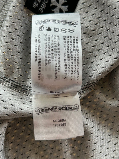Chrome Hearts Black & White Logo Reversible Mesh Jersey