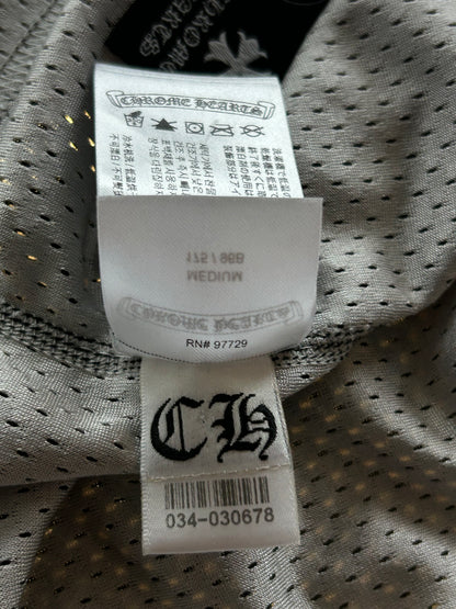 Chrome Hearts Black & White Logo Reversible Mesh Jersey