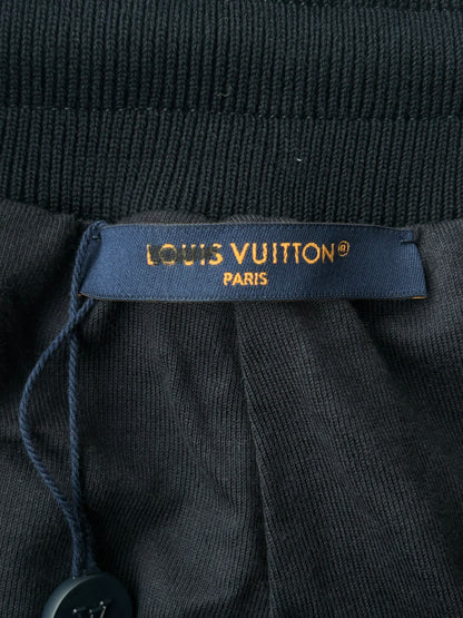Louis Vuitton Green Camouflage Monogram Fleece Sweatpants