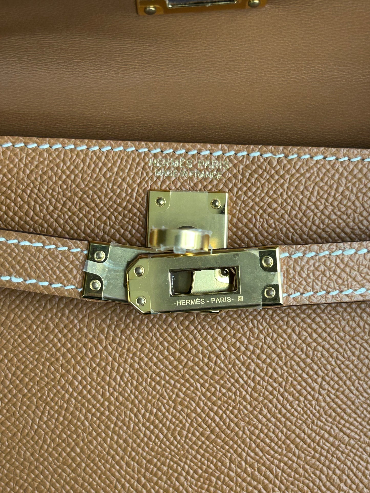 Hermes Gold Epsom & Gold Hardware Mini Kelly 20
