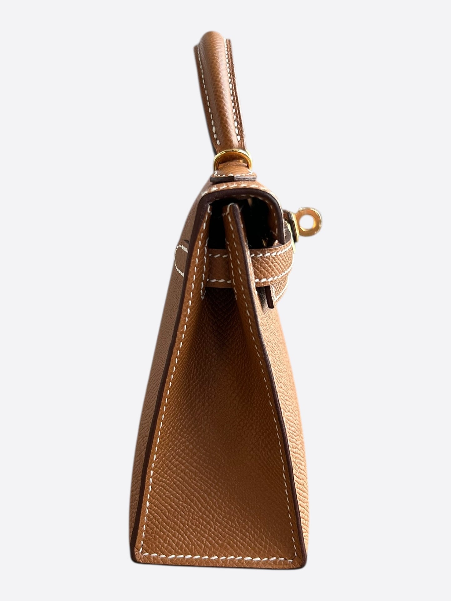 Hermes Gold Epsom & Gold Hardware Mini Kelly 20