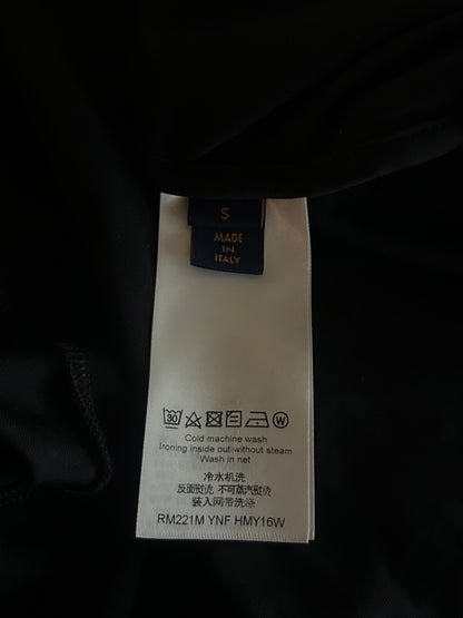 Louis Vuitton Black & Blue 2054 Heat Reflective Monogram Hoodie
