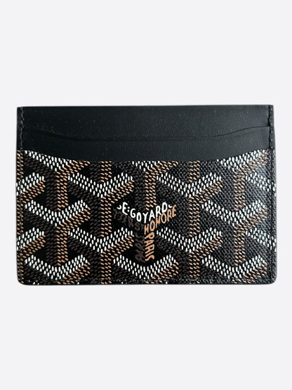 Goyard Black Saint Sulpice Card Holder