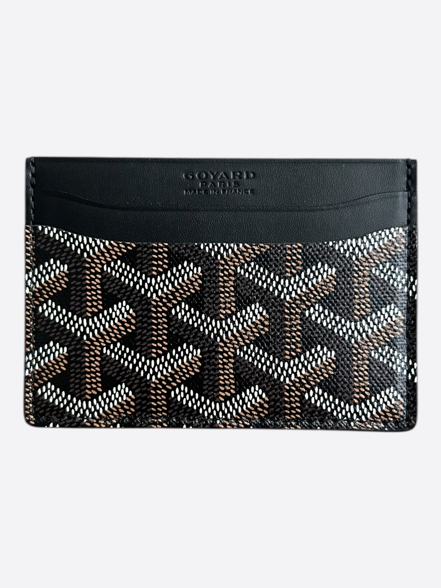 Goyard Black Saint Sulpice Card Holder