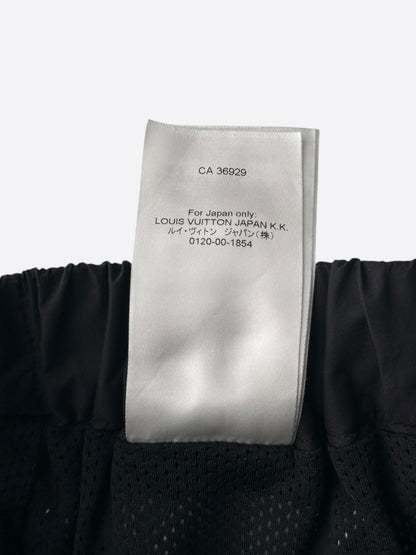 Louis Vuitton Black & Grey 2054 Monogram Heat Reflective Track Pants