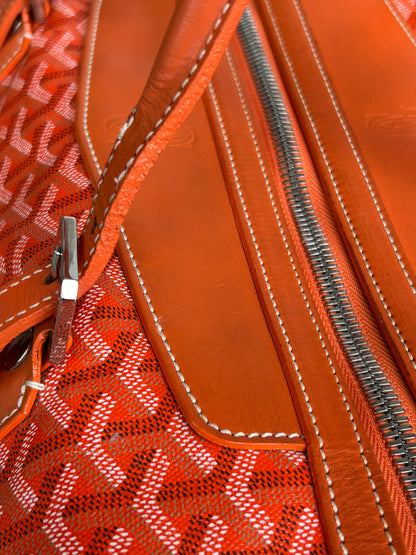 Goyard Orange Boeing 55 Duffel Bag