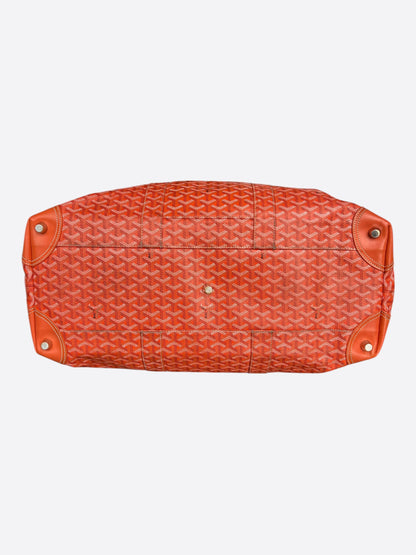 Goyard Orange Boeing 55 Duffel Bag