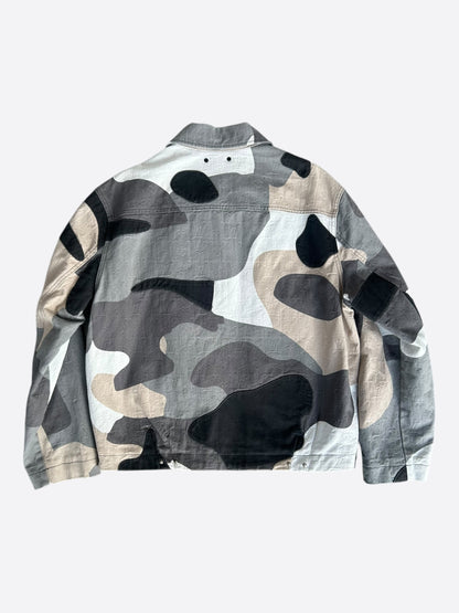 Louis Vuitton KidSuper Camouflage Monogram Face Work Jacket