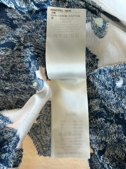 Louis Vuitton Blue & White Aquagarden Monogram T-Shirt