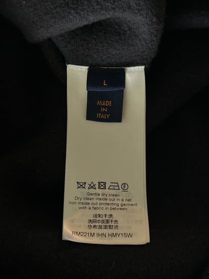 Louis Vuitton Navy & White Logo 2054 Hoodie