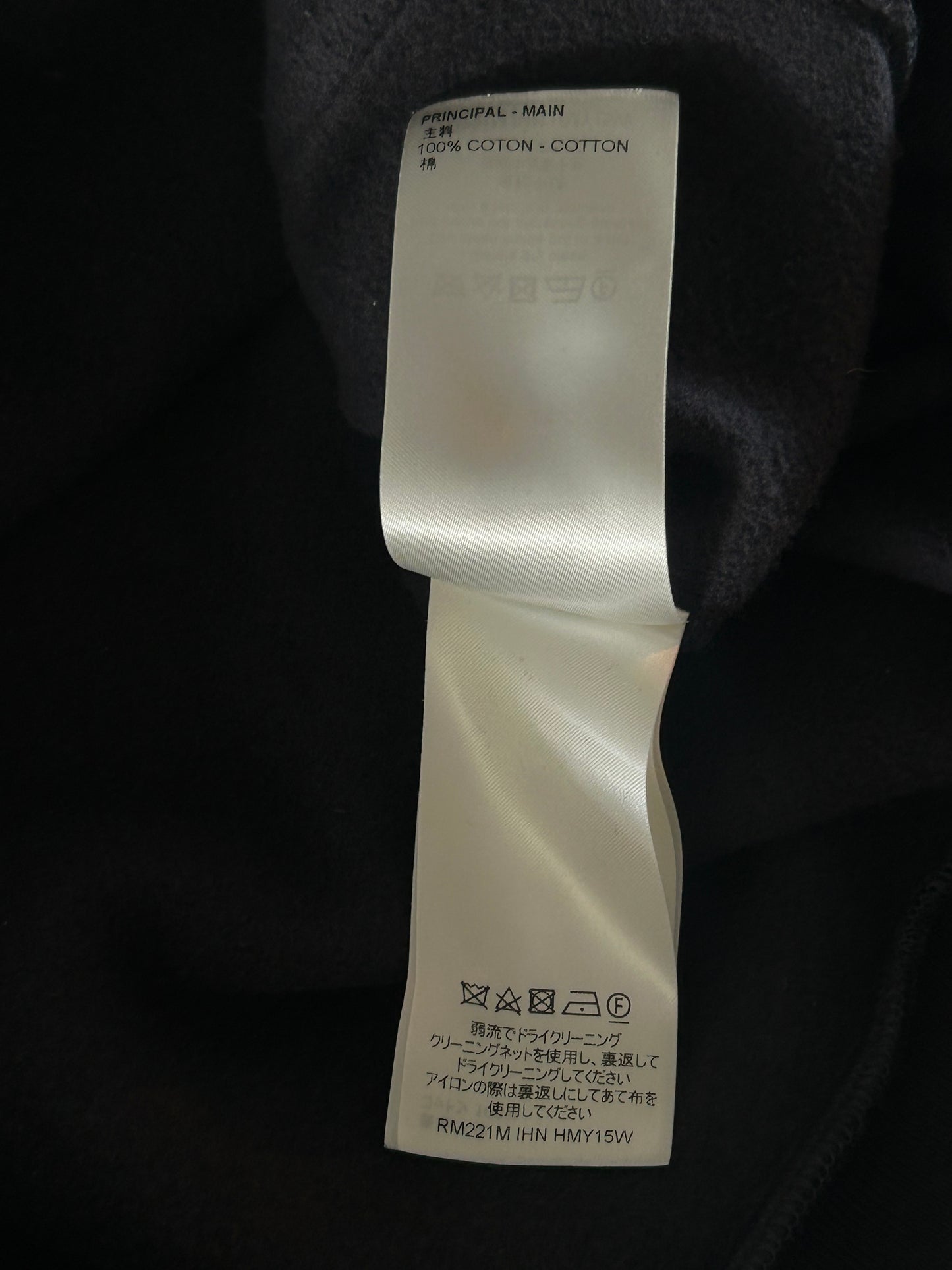 Louis Vuitton Navy & White Logo 2054 Hoodie