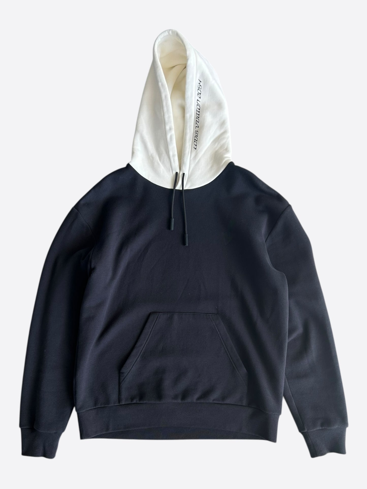 Louis Vuitton Navy & White Logo 2054 Hoodie