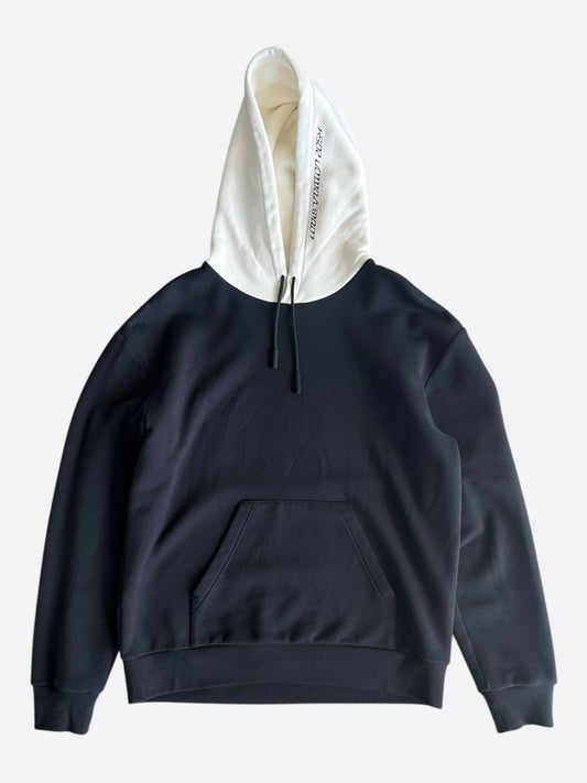 Louis Vuitton Navy & White Logo 2054 Hoodie