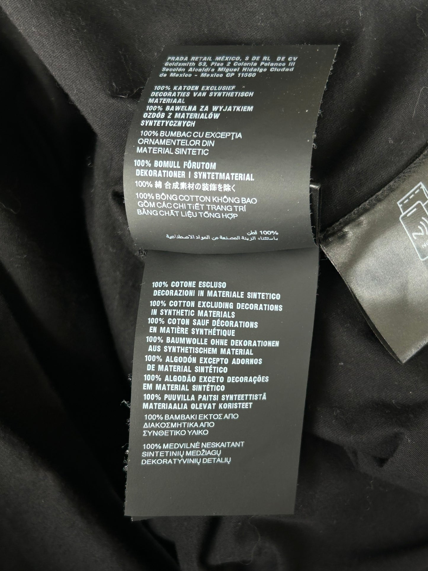 Prada Black Logo T-Shirt