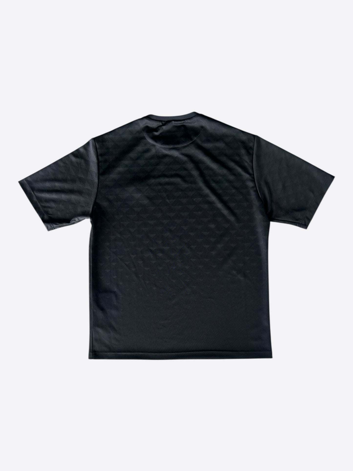 Prada Black Jacquard Gradient T-Shirt