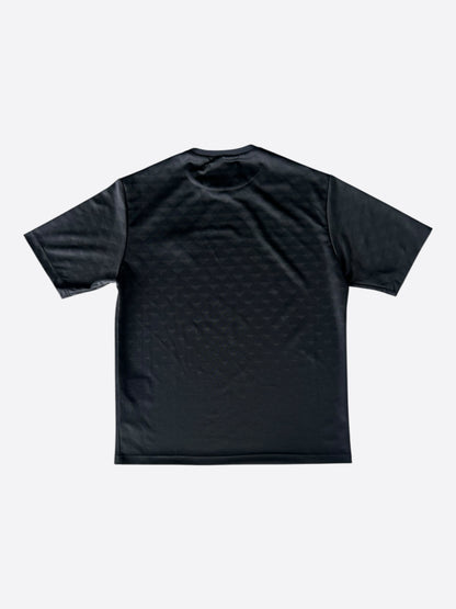 Prada Black Jacquard Gradient T-Shirt