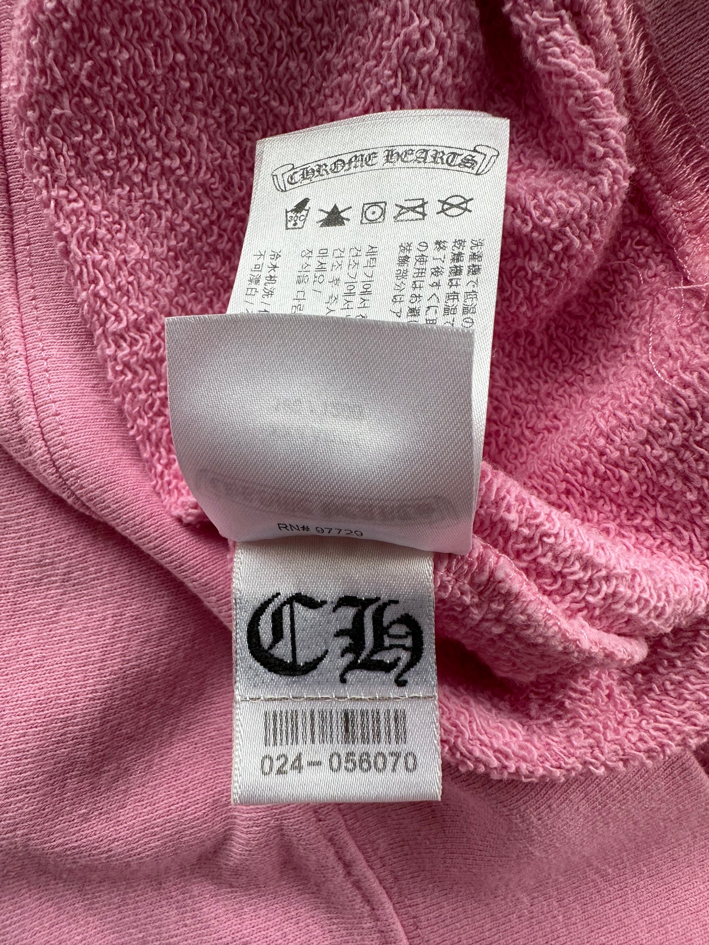 Chrome Hearts Matty Boy Pink Vanity Affair Sweater
