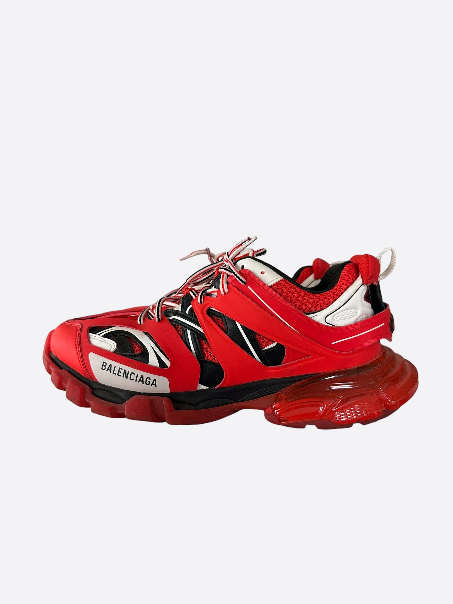 Balenciaga Red White & Black Track Sneaker