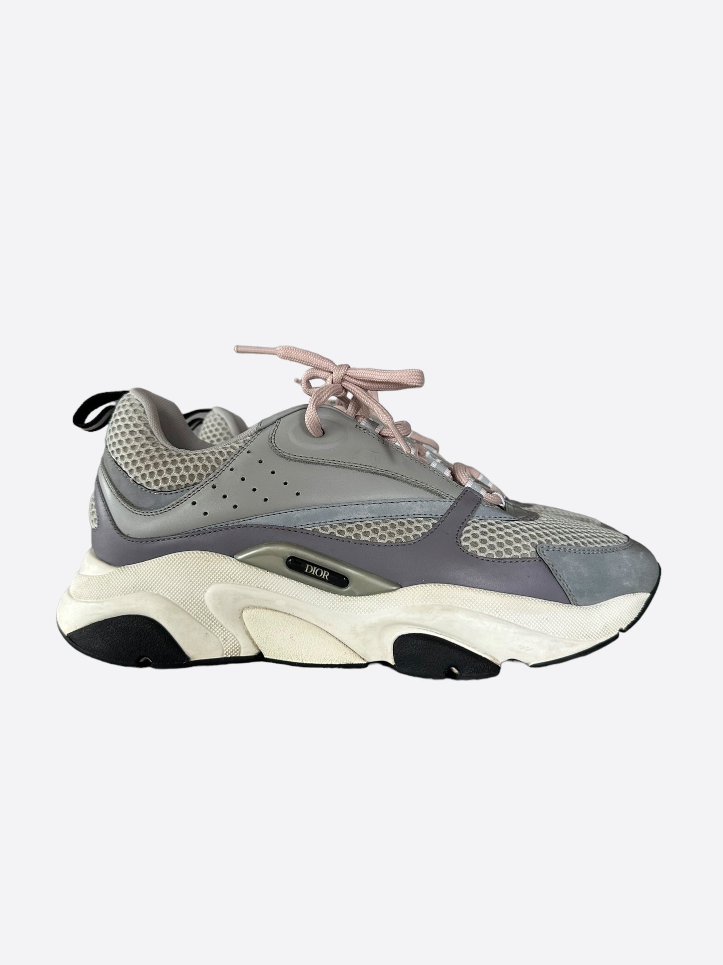 Dior Grey & Blue B22 Sneakers