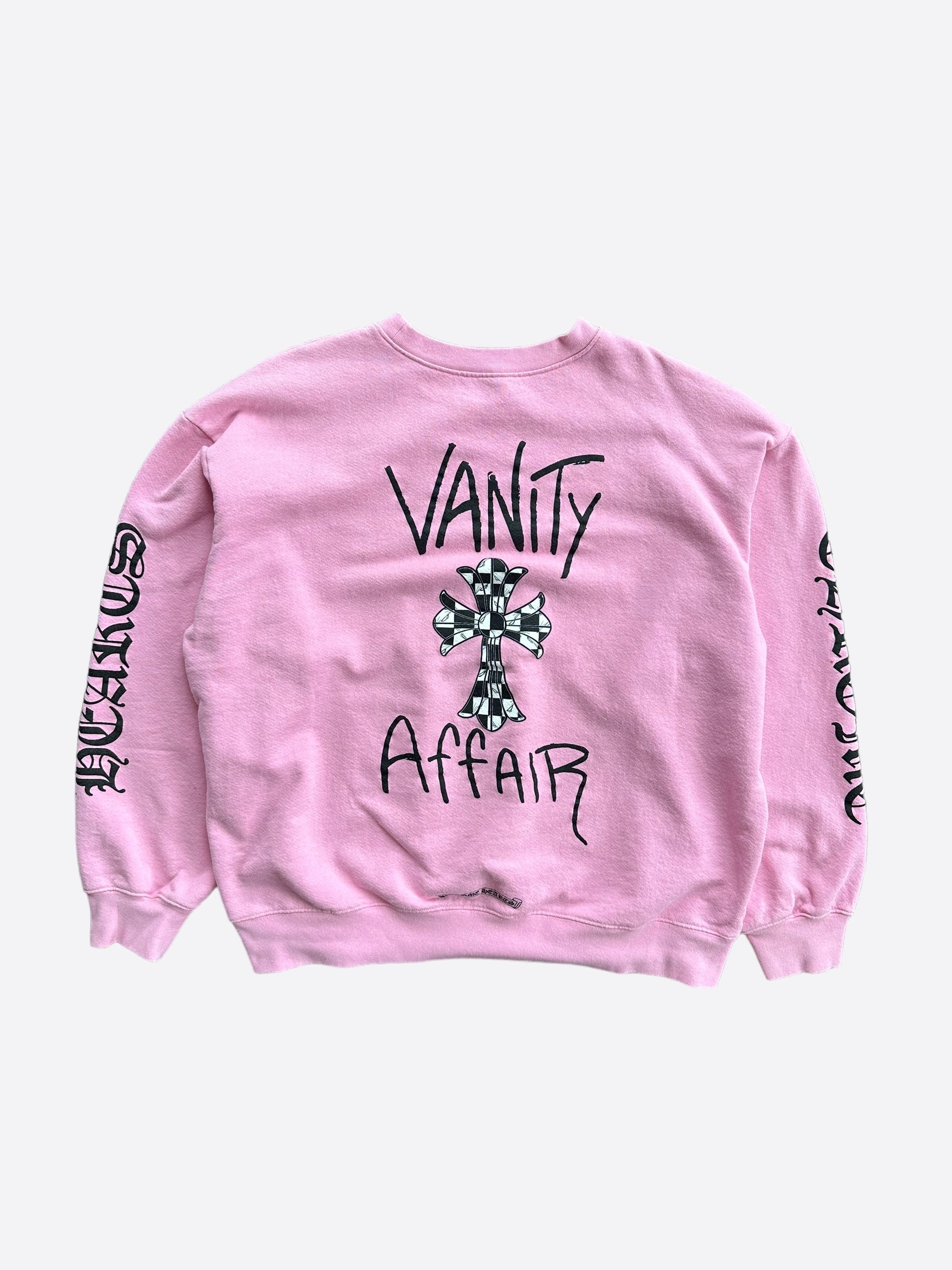 Chrome Hearts Matty Boy Pink Vanity Affair Sweater