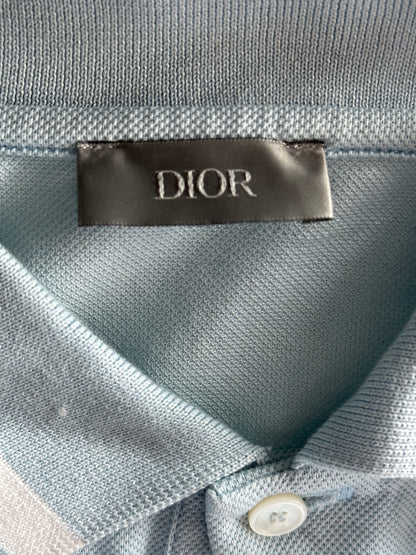 Dior Jordan Blue & White Air Dior Embroidered Polo