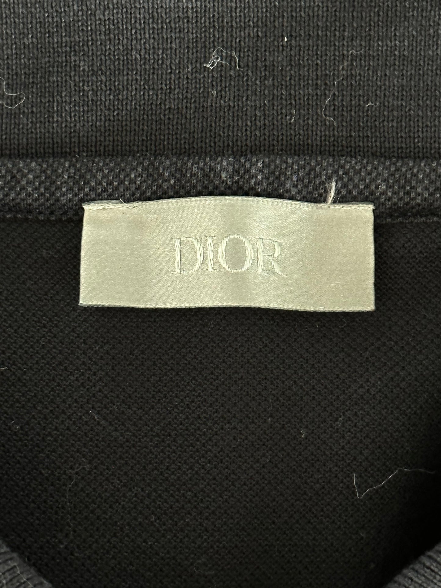 Dior Jordan Navy & White Air Dior Embroidered Polo