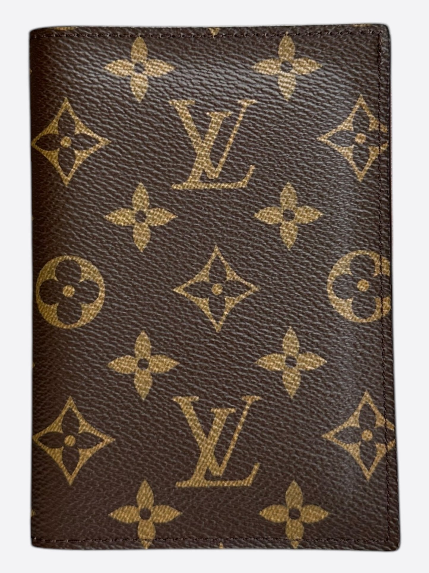 Louis Vuitton Brown Monogram Passport Cover