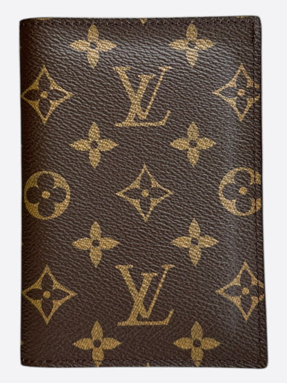 Louis Vuitton Brown Monogram Passport Cover