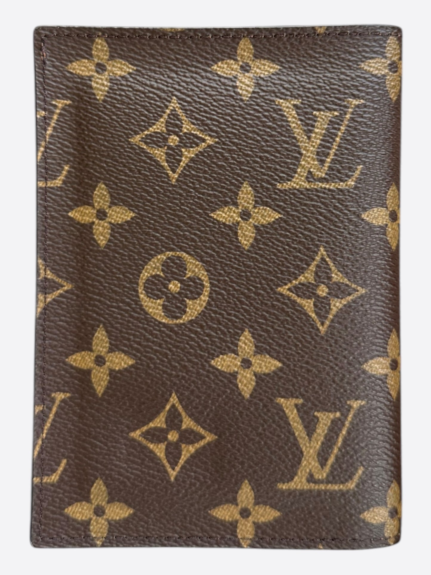 Louis Vuitton Brown Monogram Passport Cover