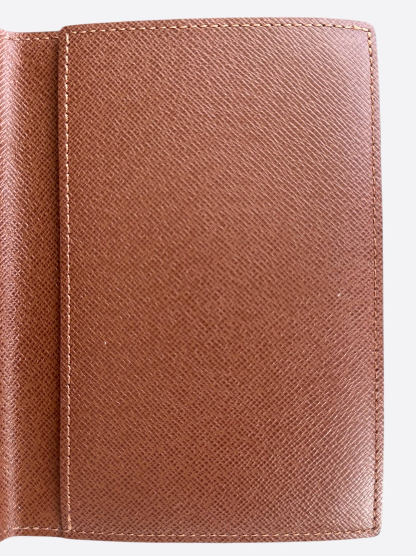 Louis Vuitton Brown Monogram Passport Cover