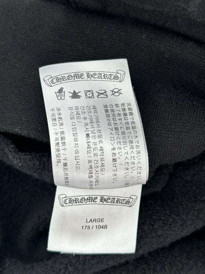 Chrome Hearts Black & Yellow Online Exclusive Horseshoe Logo Hoodie