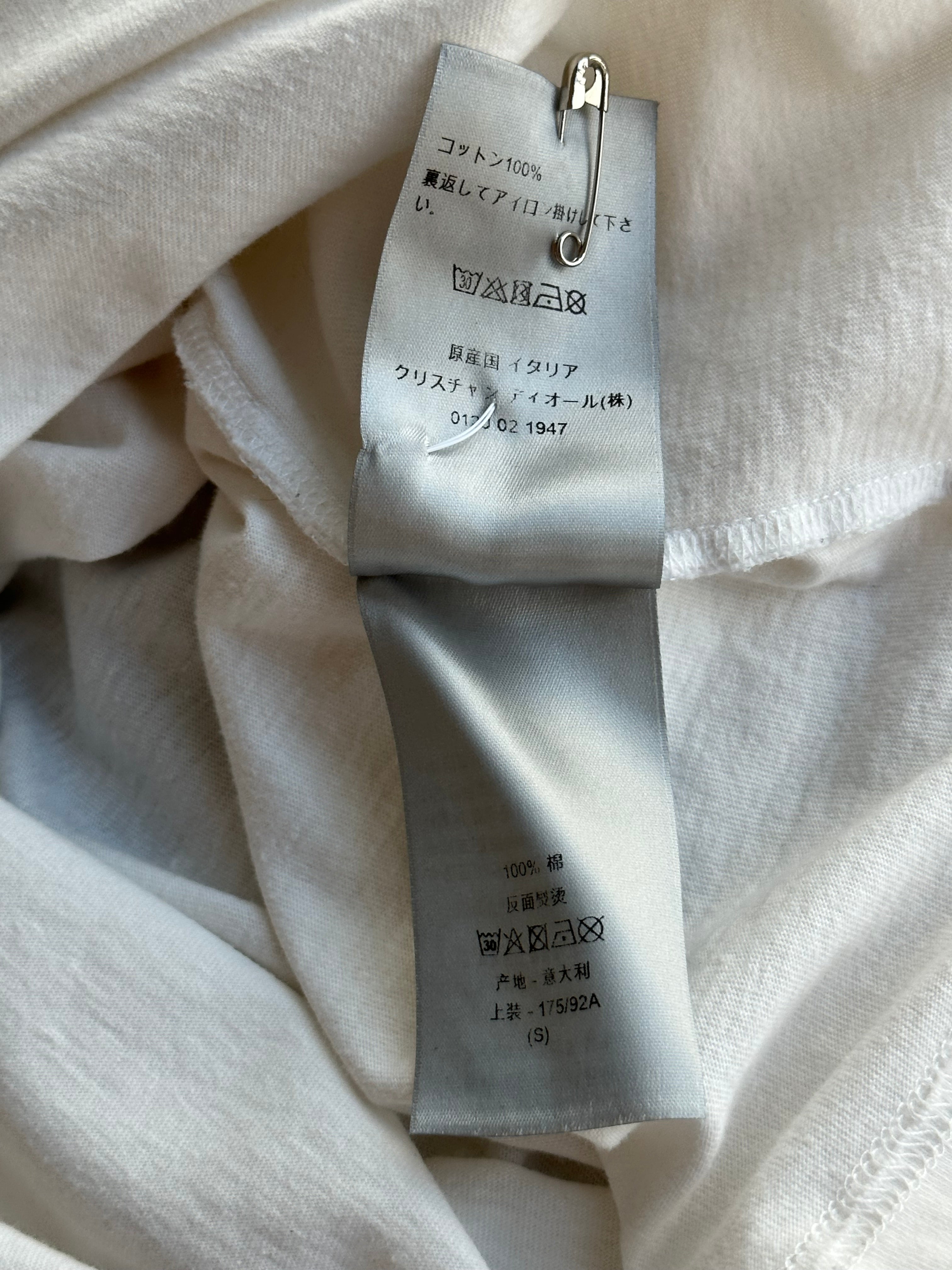 DIOR 23aw astero dior ロンT ホワイト　S Asterodior Dior 2023 T-Shirt
