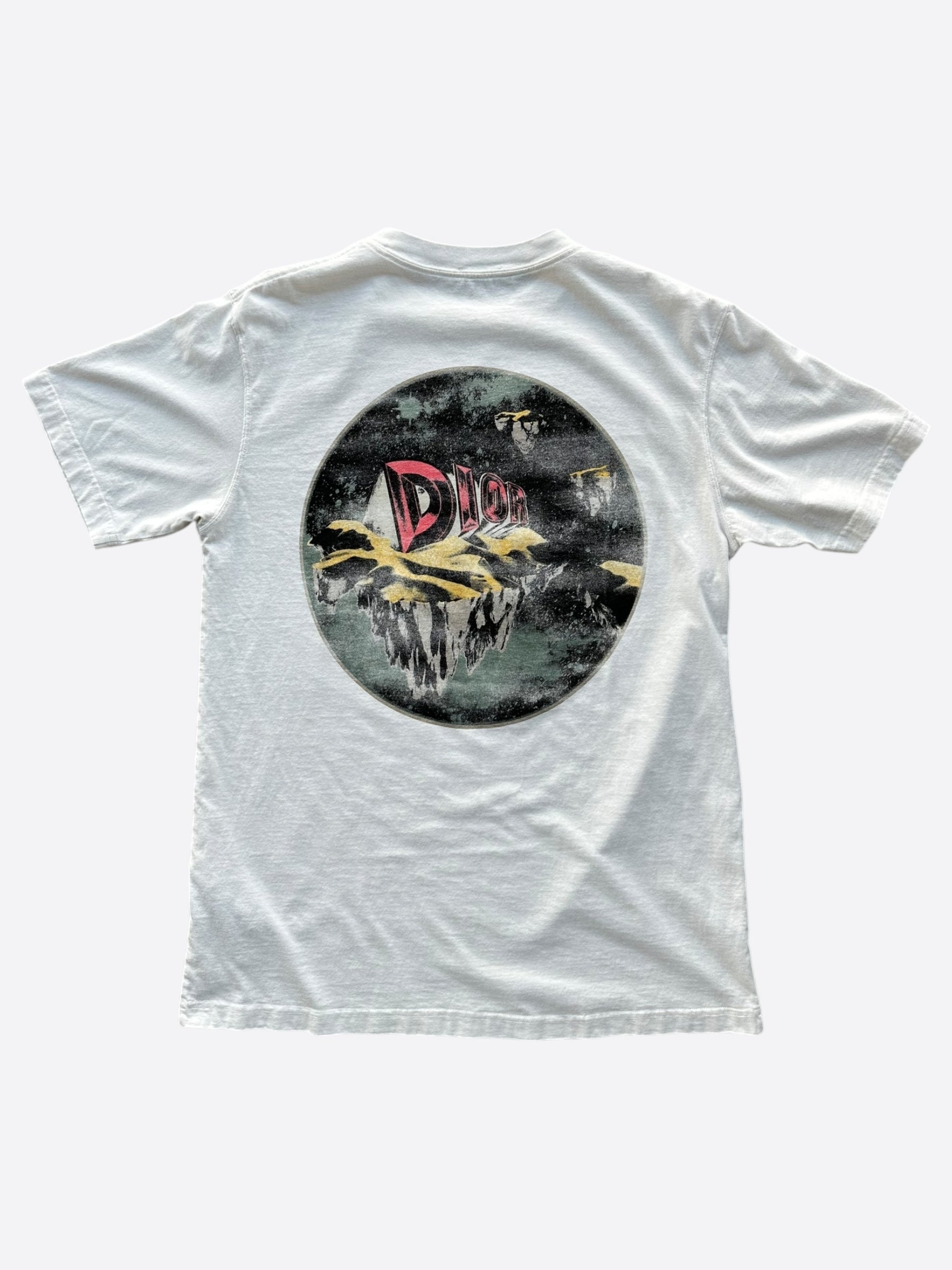 Dior White AsteroDior Graphic Logo T-Shirt – Savonches