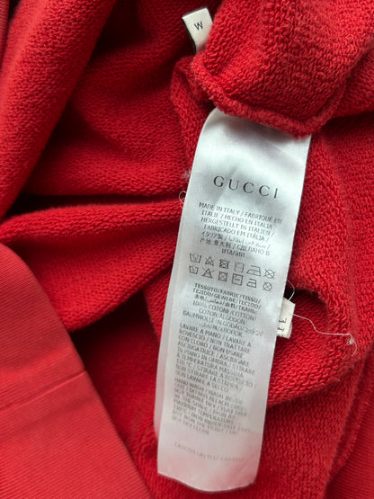 Gucci Red & White Logo Sweater