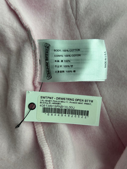 Chrome Hearts Pink Miami Art Basel Exclusive Women's Sweatpants
