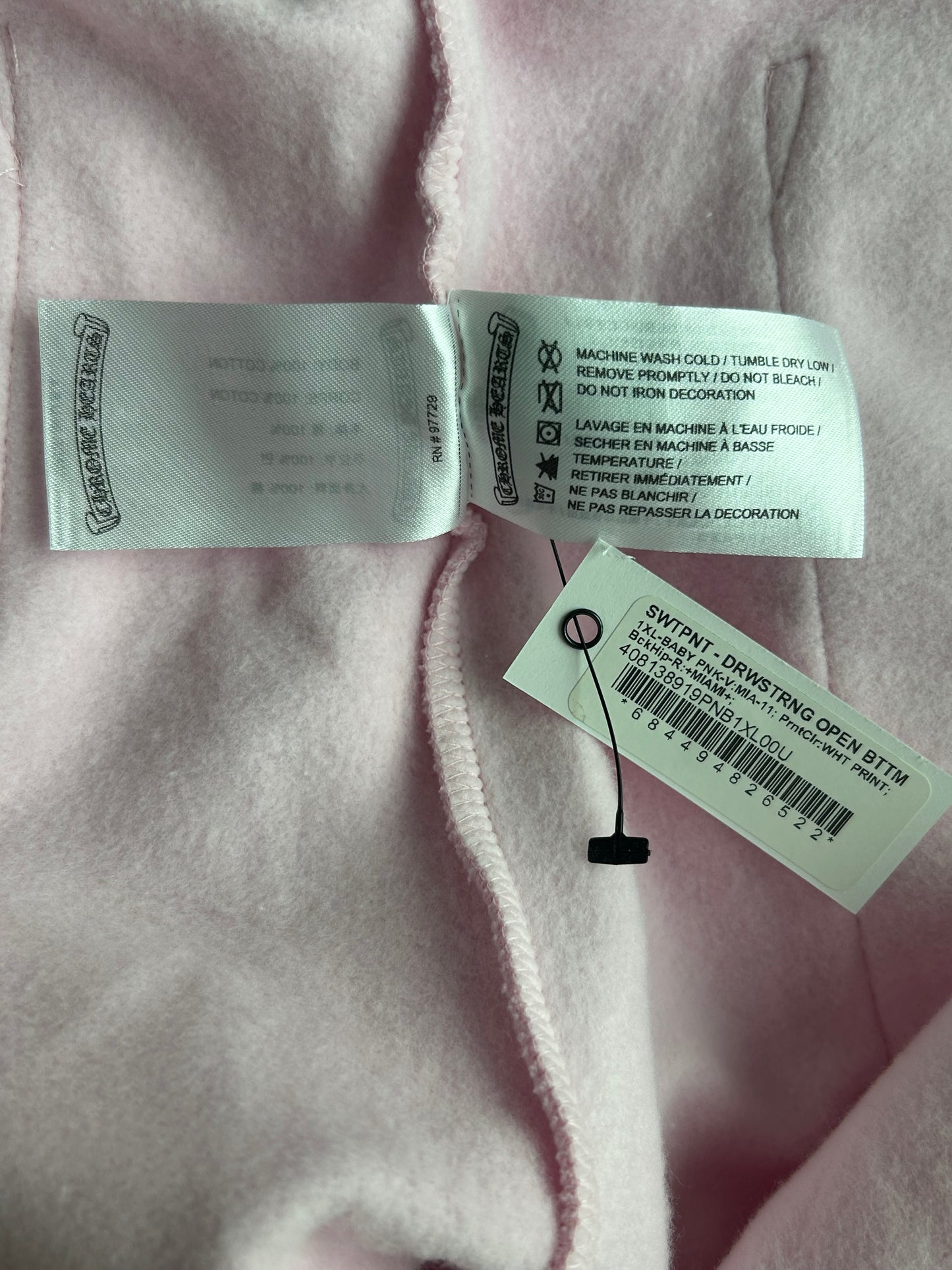 Chrome Hearts Pink Miami Art Basel Exclusive Women's Sweatpants