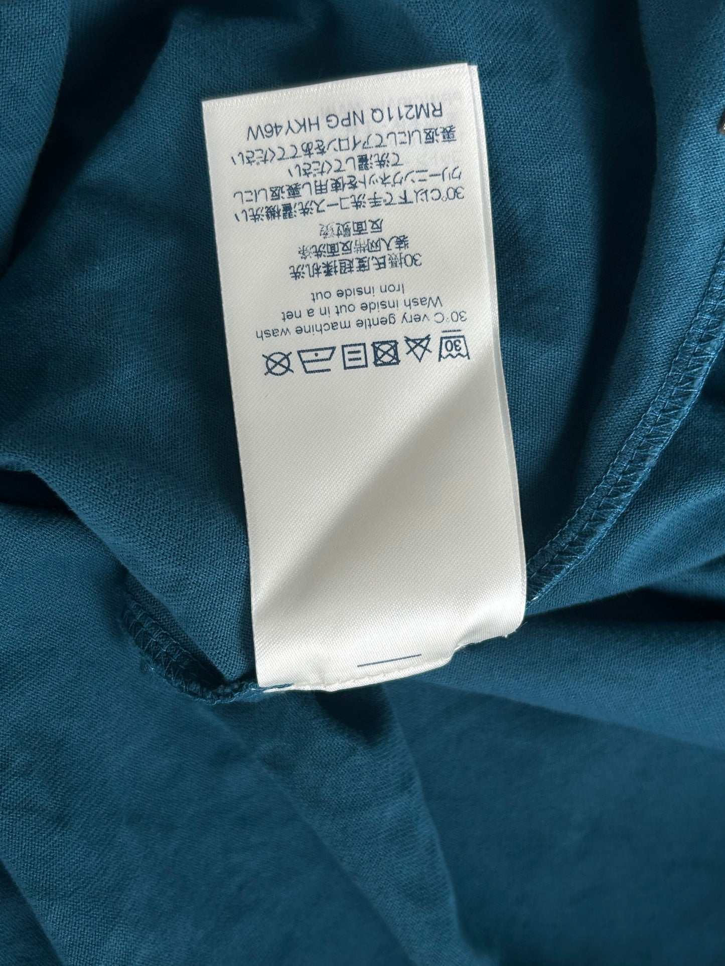 Louis Vuitton Blue & White Monogram Gradient T-Shirt
