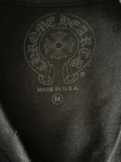 Chrome Hearts Black Miami Exclusive Cross Logo Longsleeve T-Shirt