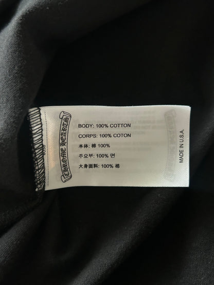 Chrome Hearts Black Miami Exclusive Cross Logo Longsleeve T-Shirt