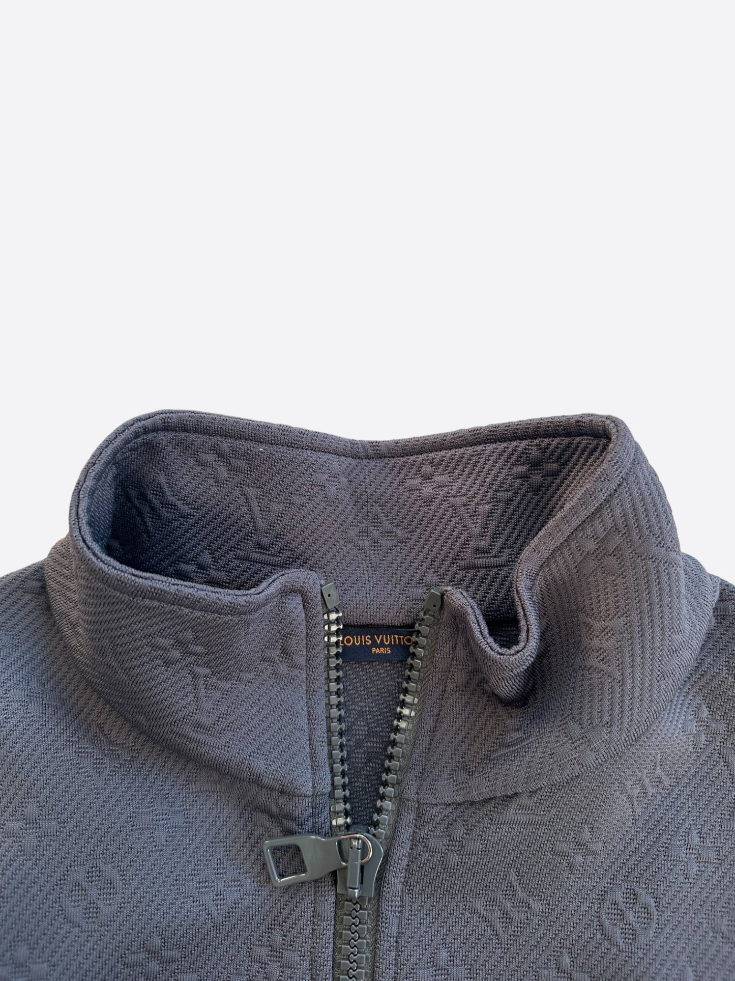 Louis Vuitton Grey Monogram Track Jacket